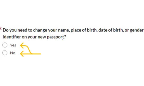 need to change your name, place of birth, date of birth, or gender