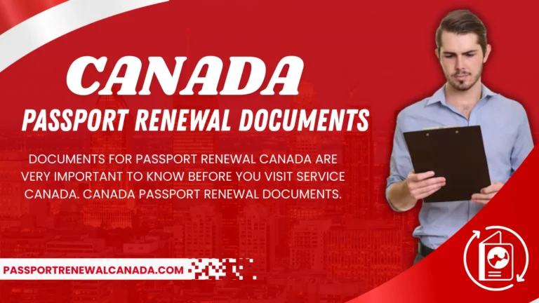 Canada Passport Renewal Documents