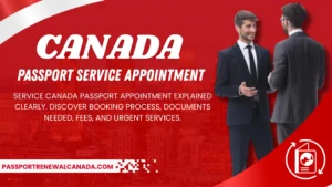 Service Canada Passport Appointment